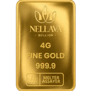 Nellava Bullion Gold Bar 4g
