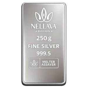Nellava Bullion Silver Bar 250g